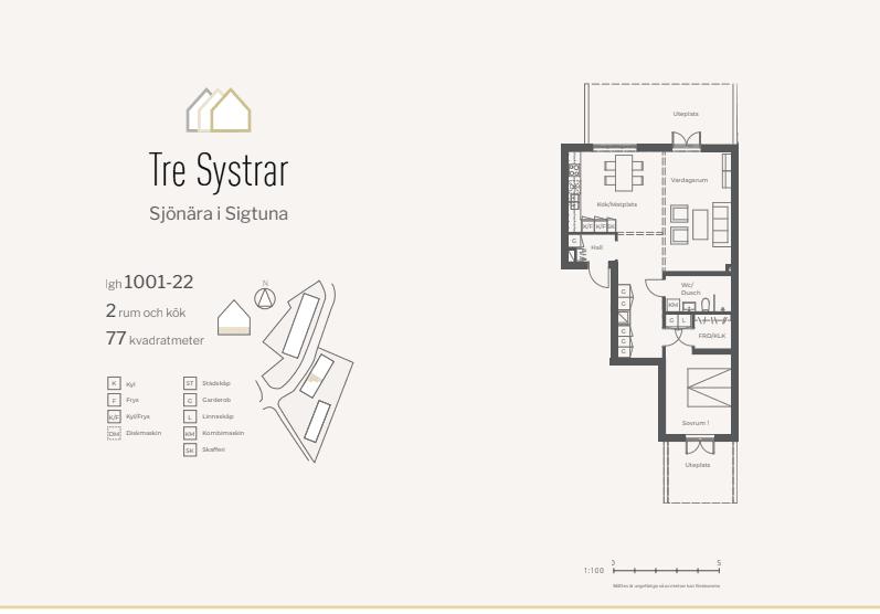Apartment in Märsta