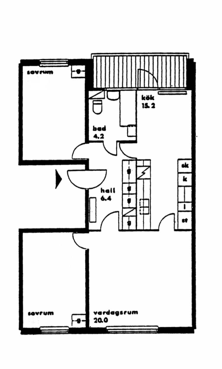 Apartment in Hisings Backa