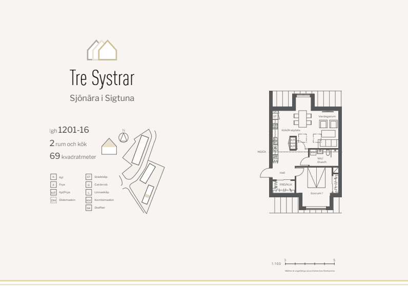 Apartment in Märsta