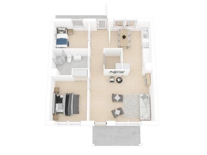 Apartment in Hovmantorp