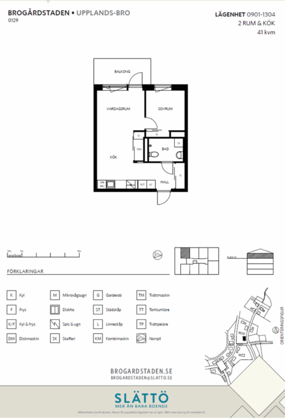 2-room apartment in Bro, Husbytorpsvägen - image 5 2-room apartment in Bro, Husbytorpsvägen - image 5