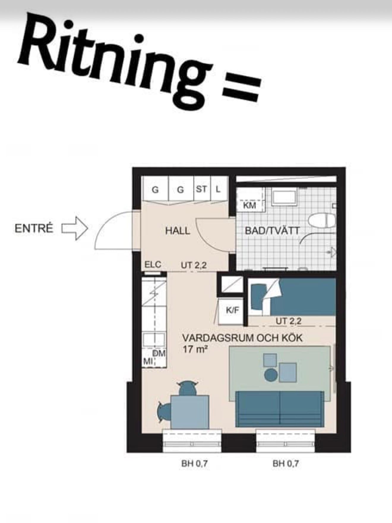 1-room apartment in Malmö, Friggs Gränd - image 2 1-room apartment in Malmö, Friggs Gränd - image 2